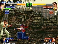une photo d'Ã©cran de The King of Fighters 2000 sur Sega Dreamcast